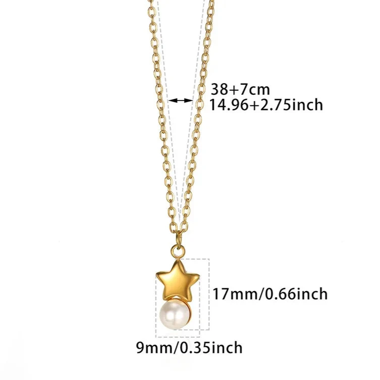 Star Pearl Necklace
