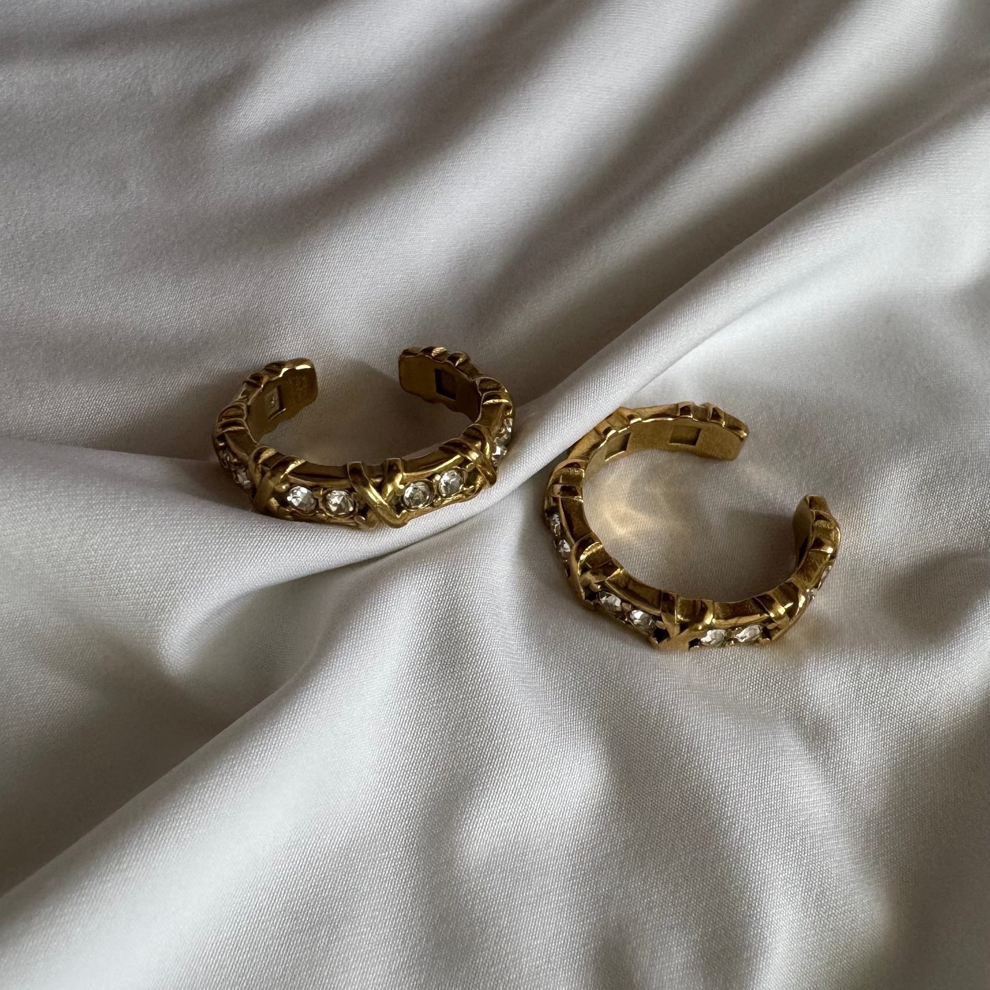 Gilded Ivy Ring