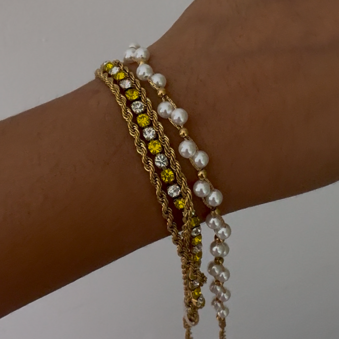 Dual Rope Tennis Bracelet