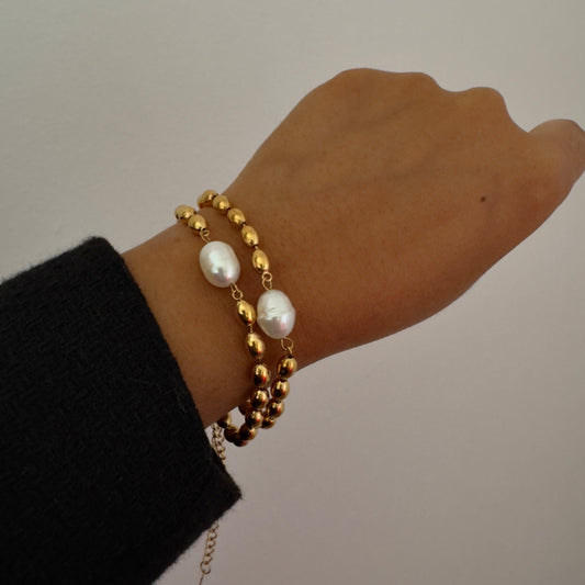 Pearl Beaded Bracelet