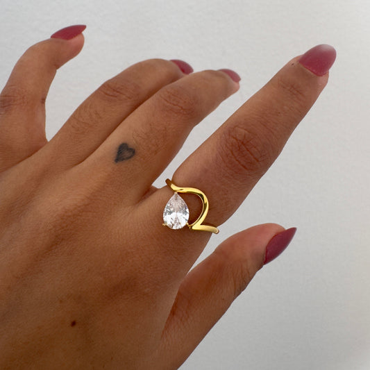 Teardrop Ring