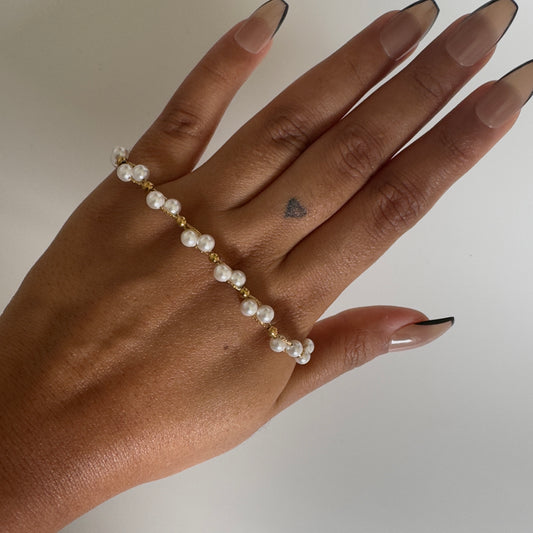 Pearl Twisted Bracelet