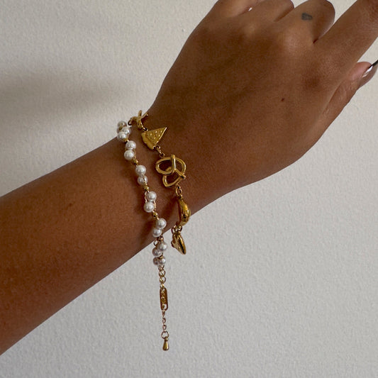 Pearl Twisted Bracelet