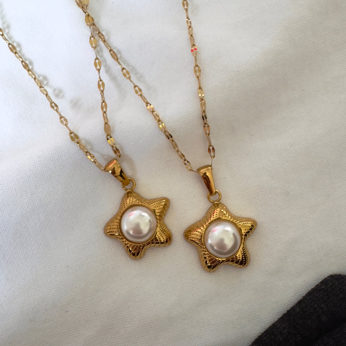 Stellar Pearl Necklace
