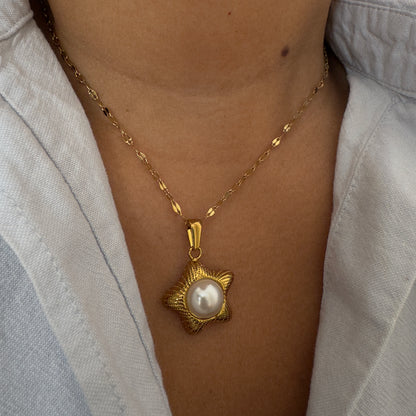 Stellar Pearl Necklace