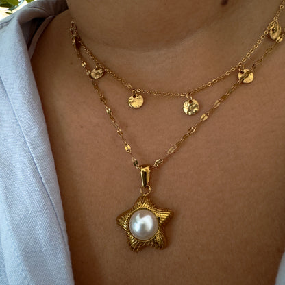 Stellar Pearl Necklace