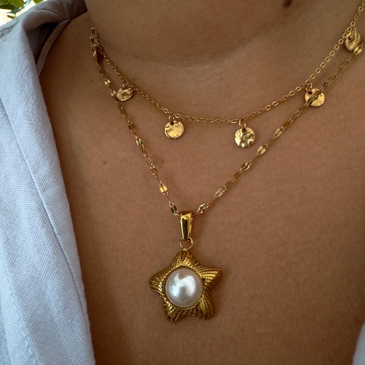 Stellar Pearl Necklace