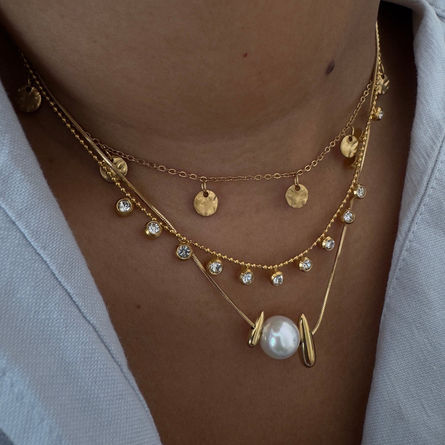 Nova  Pearl Necklace
