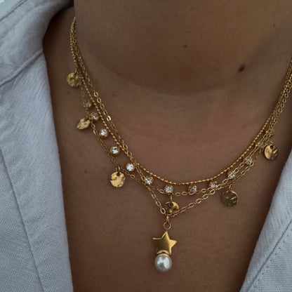 Star Pearl Necklace