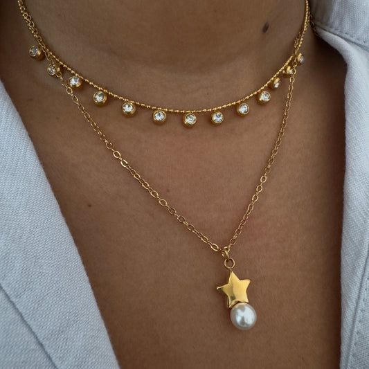 Star Pearl Necklace