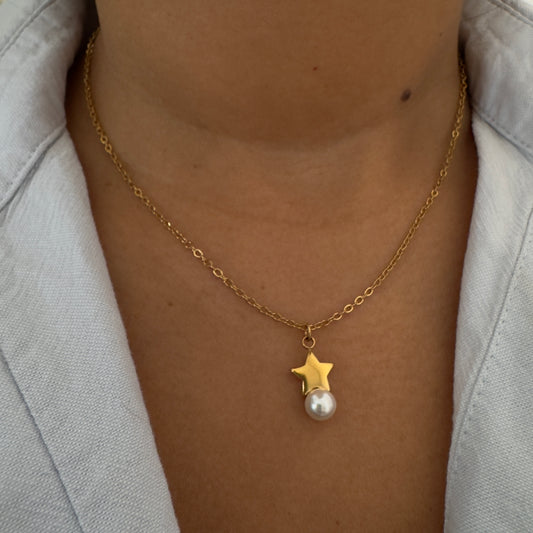Star Pearl Necklace
